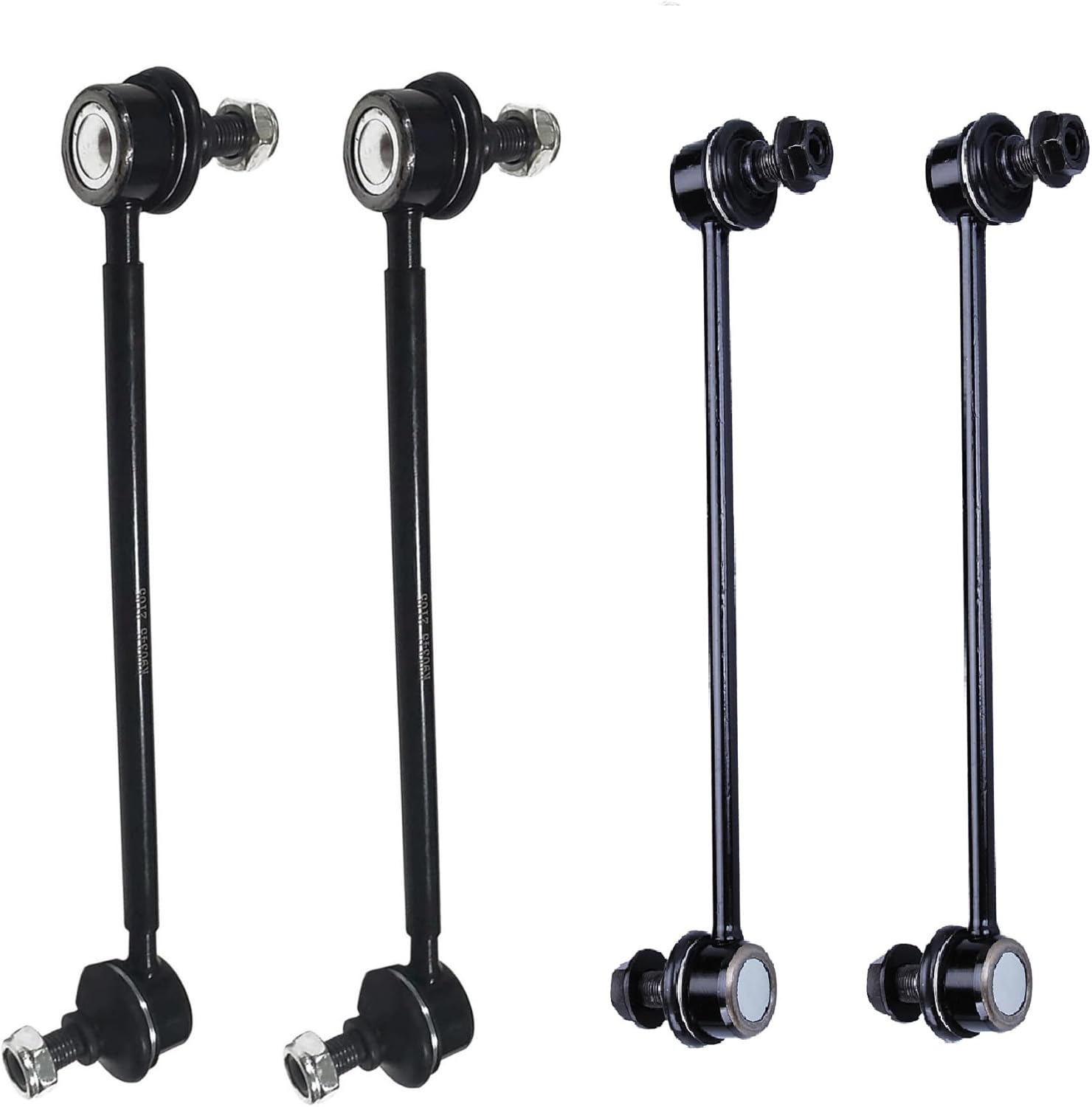 4PC Front and Rear Sway Bar Links FITS for Toyota Highlander 2003-13/ Venza 2009-16/ Camry 2002-06/ Solara 2004-08/ Avalon 2005-06, for Lexus ES300 ES330 RX330 RX350 RX400h, K90344 K90345 Link Bars