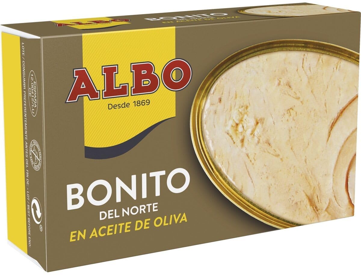 Albo Bonito del Norte en Aceite de Oliva 6x120 g (Paquete de 2)