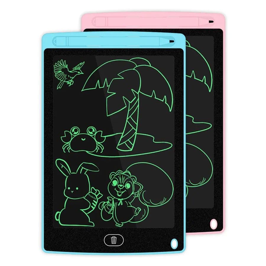 PIXNDOTS, 2 Nos of Digital Slate 8.5 Inch LCD Writing Tablet/Drawing Board/Doodle Board/Writing Pad Reusable Portable E Writer Educational Toys (Pack of 2) (B0DC1Y8M49) Amazon Price History, Amazon Price Tracker