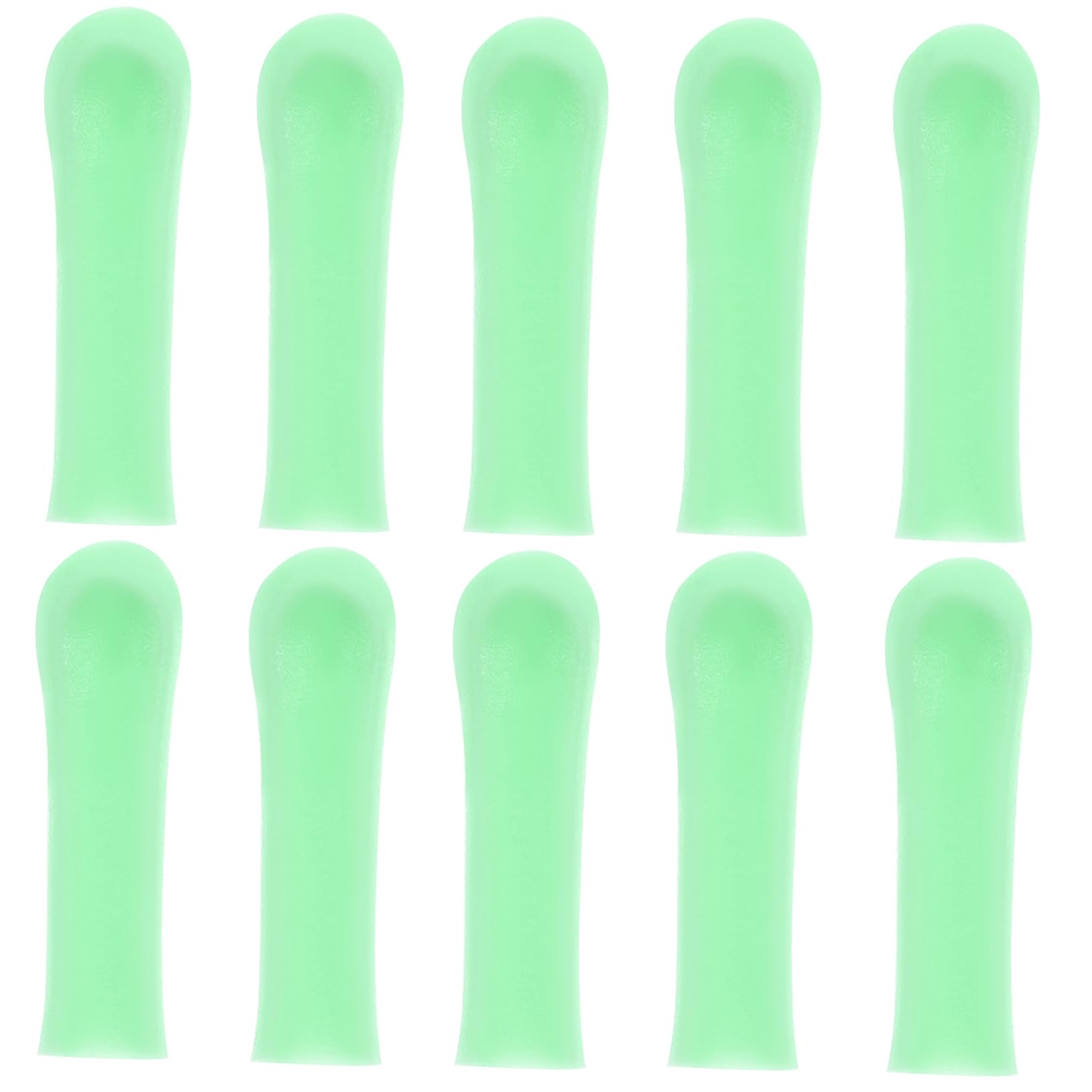 SEWOART 10 Pack Ear Wax Removal Tool Covers Silicone Ear Scoop Sleeves for Safe Cleaning