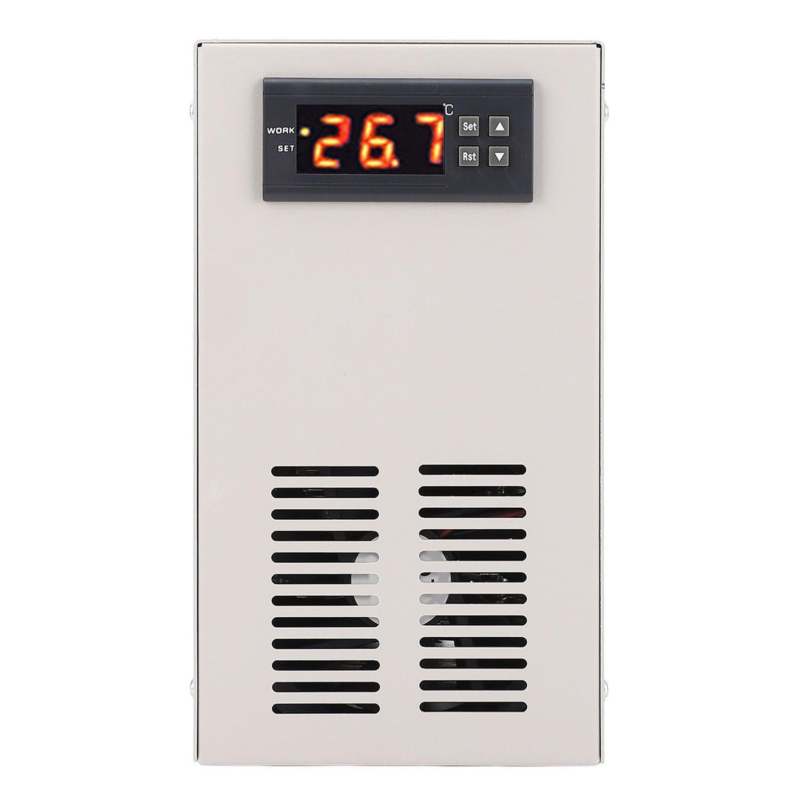 Haofy Enfriador De Acuario Máquina De Enfriamiento Agua para Tanque Peces 20 L, Pantalla Digital Inteligente, Temperatura Constante Silenciosa, Refrigeración Electrónica
