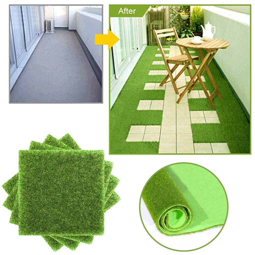 WDZYRM Kunstrasen – 8 Stück DIY Mikro Landschaft – Künstliche Grasmatte 15x15 Cm – Für Puppenhaus, Miniatur-Garten & Bastelprojekte – Grün & Langlebig WDZYRM Kunstrasen – 8 Stück DIY Mikro Landschaft – Künstliche Grasmatte 15x15 Cm – Für Puppenhaus, Miniatur-Garten & Bastelprojekte – Grün & Langlebig