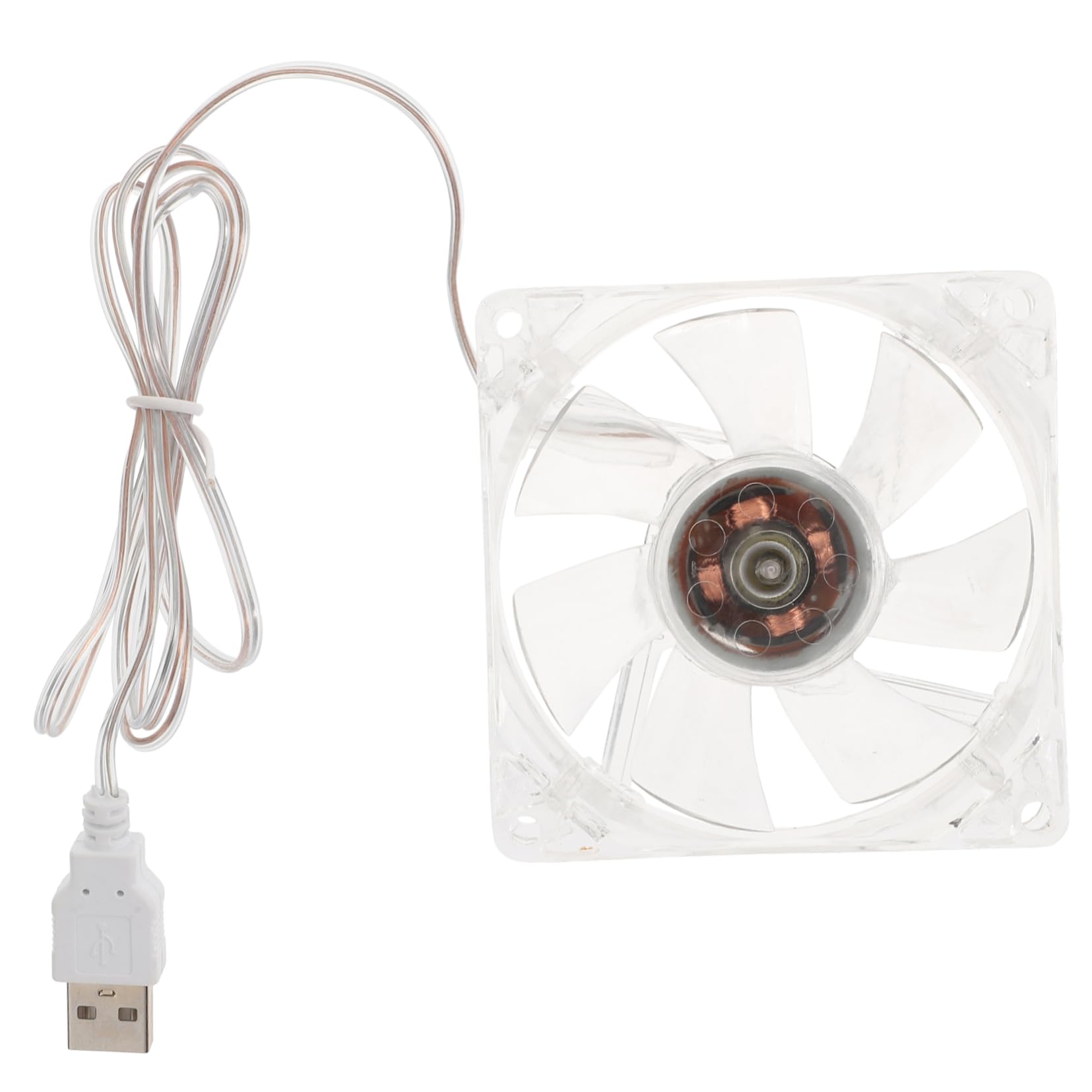 Transparent Acrylic Pet Cooling Fan USB Portable Small Cage Fan for Hamsters and Small Animals Summer Cooling for Crates and Kennels-image-44