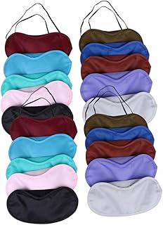 Gogogmee 21 Pçs Máscara Descartável Para Os Olhos Máscara De Seda Para Os Olhos Meditação Cobertura Para Os Olhos Noite Cobertura Para Os Olhos Tapa-Olhos Tapa-Olhos Venda Sombra Para Os