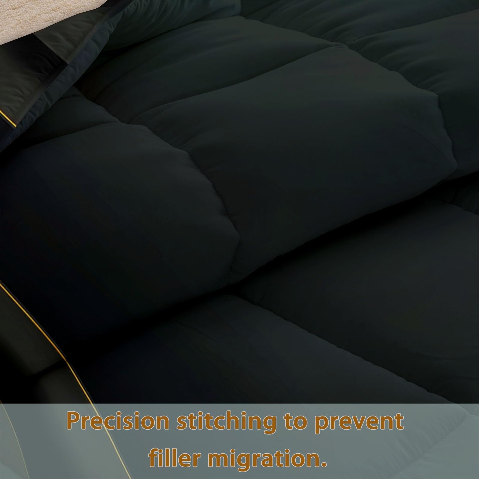 Generisch Piumino da 200 x 200 cm, 4 stagioni, 3D, reversibile, per tutto l'anno, lussuoso, con onde astratte, senza rivestimento, lavabile, con federa