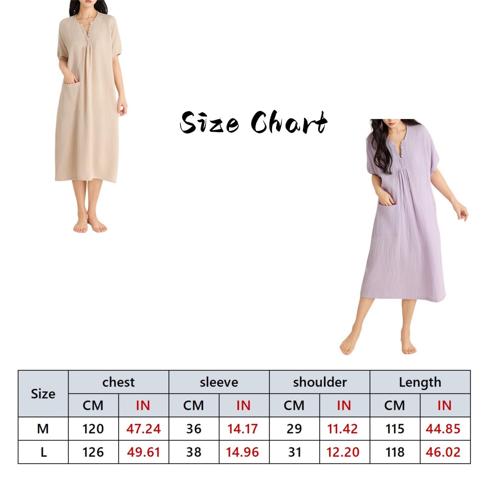 Vestito Estivo Casual Da Donna Boho A Manica Larga Con Volant Scollo A V E Tasche Adatto Per Spiaggia E Vacanza