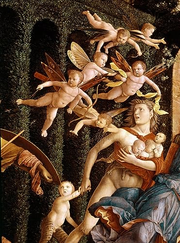 Toile Modern Peinture Andrea Mantegna Grand Format 60x90