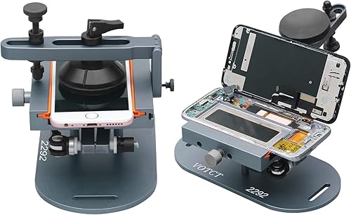 Miniatura 2 de Separador de pantalla de teléfono de aleación de aluminio con ventosa para calefacción, herramienta de apertura de pantalla LCD giratoria 360, kit