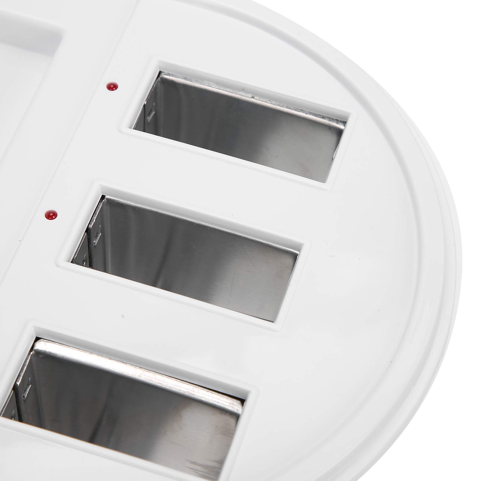 Pongnas Podgrzewacz do Wosku o Mocy 270 W, Regulowana Temperatura do 105 ℃ z przezroczystą osłoną dla Mężczyzn i kobiet. Depilacja (Wtyczka UE 220 V)