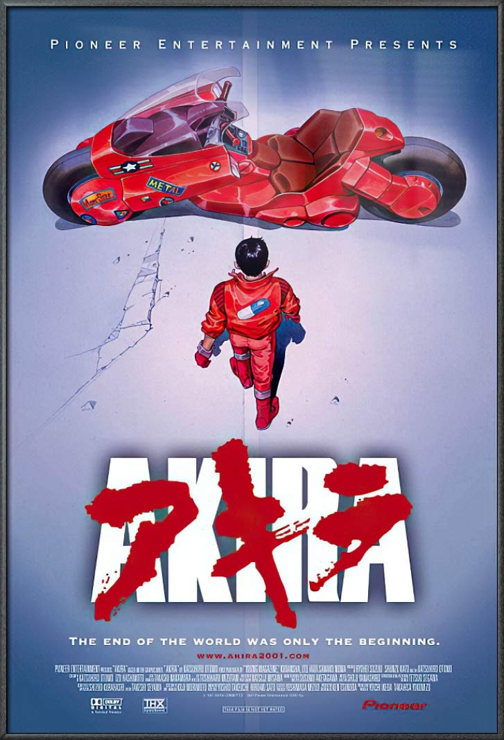 Amazon.com: POSTER STOP ONLINE Akira 2001 - Framed Movie