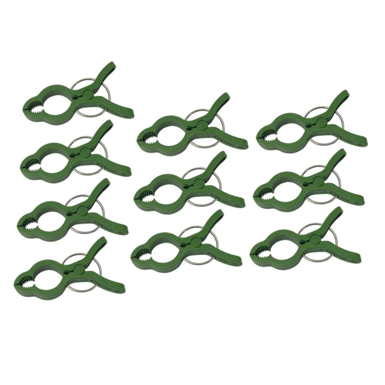 ibasenice 5 Set Clip per Orchidee Clip per Piante Rampicanti Clip per Piante Clip per Steli di Orchidee da Esterno Clip di Supporto per Orchidee Piante Clip per Fiori Fissi per 10 Pezzi*5