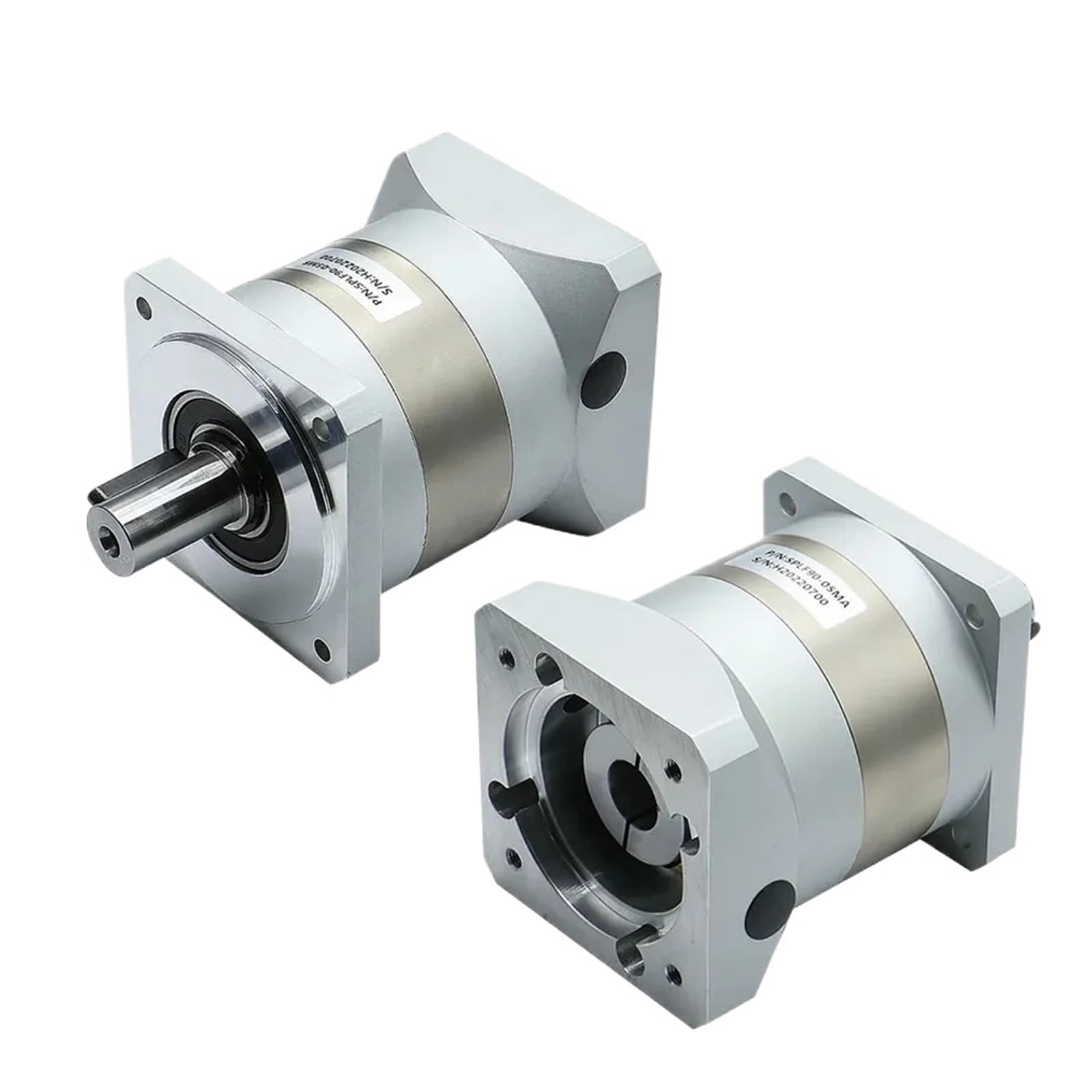 EKFBQBGW 1pcs 10 Arcmin SPLF90 High Precision Planetary Gearbox Reducer for Engraver Nema34 Stepper electronic starter Or Nema32 80 750W Servo electronic starter(10 to 1_for 80 SERVO)