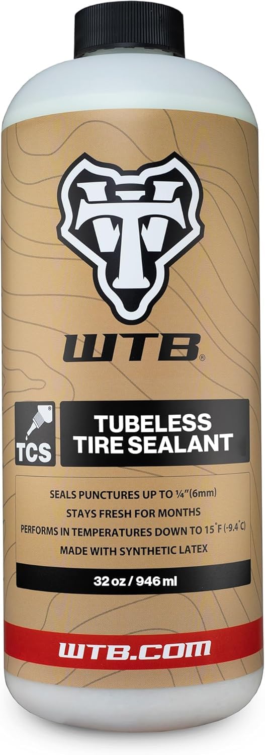 WTB Tubeless Bike Tire Sealant (4 oz to 1 Gallon) - Quick Seal for Punctures up to 6mm - All Conditions