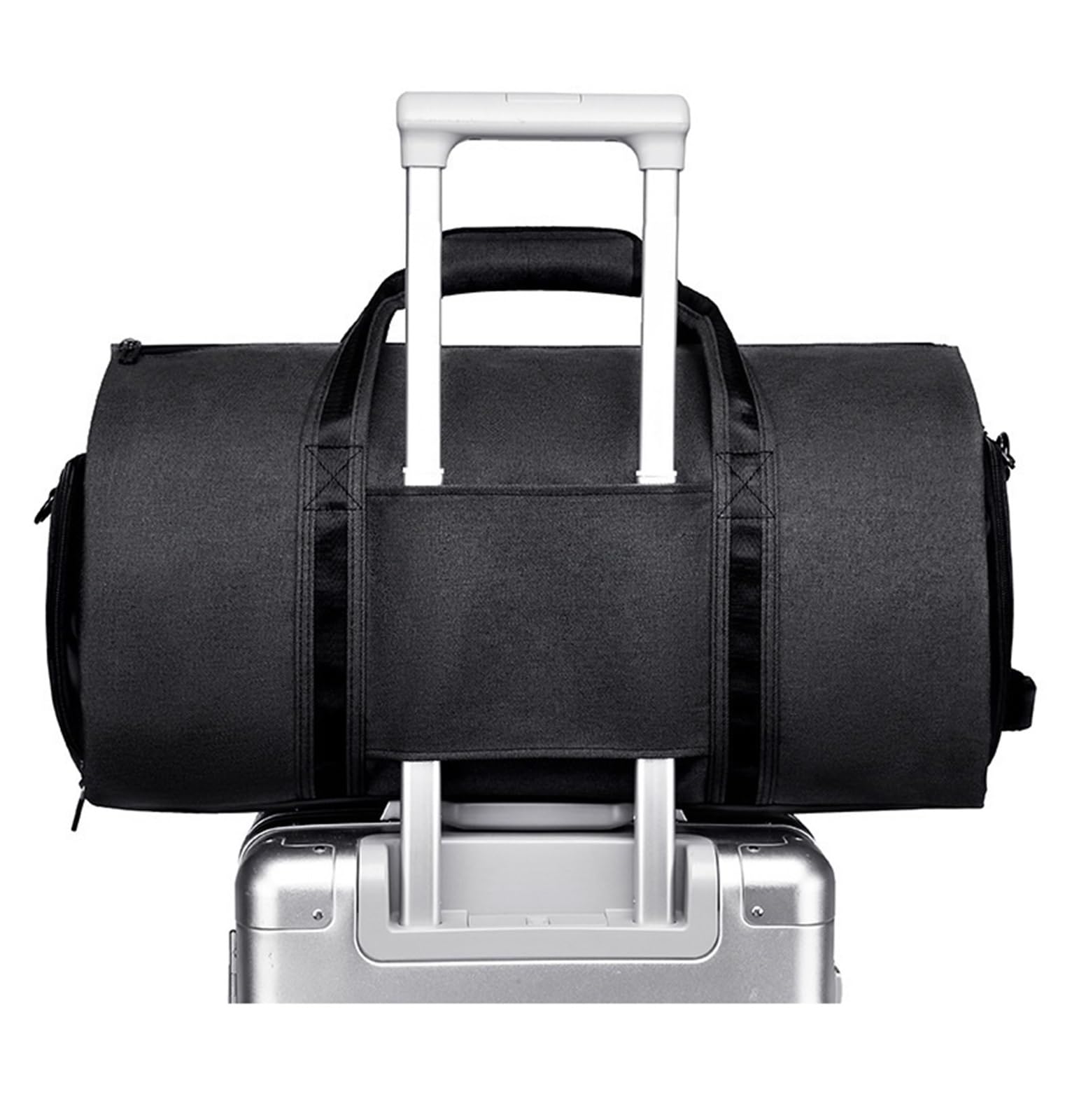 Equipaje de Mano for Hombre, Bolso de Viaje Deportivo, Bolso de Mano de Gran Capacidad, Bolso de Mano Plegable for Negocios, Compartimento for Zapatos de Hombro.