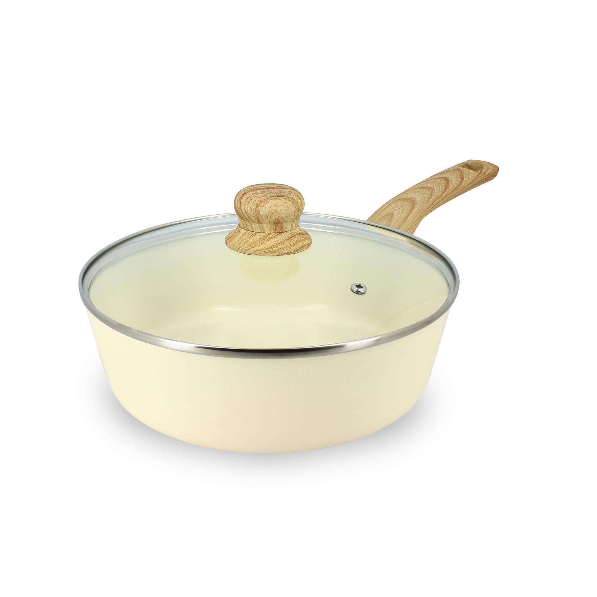 MENASTYL Colorama, sauteuse 24cm, antiadhésif céramique, induction
