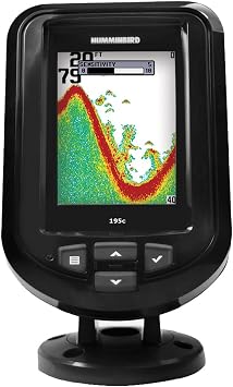 Humminbird 4087001 PiranhaMAX 195C Color Dual Beam Fishfinder
