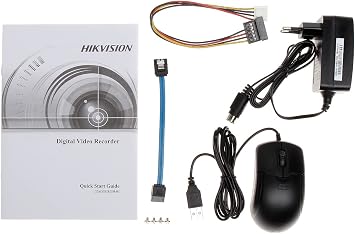 Hikvision - DVR Hikvision 8 Channel HDTVI + 4 Channel IP 6MP + HDD 1TB Audio - DS-7208HQHI-K1