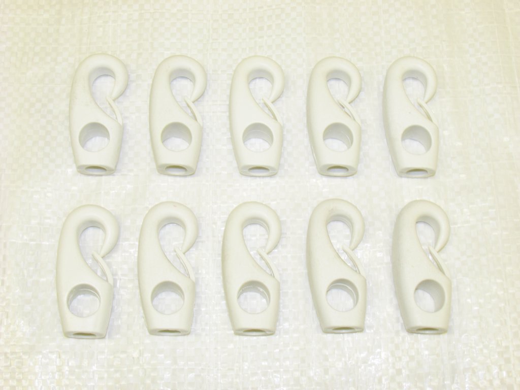 Secure Fix Direct X10 10Mm Nylon Shock Cord Hooks