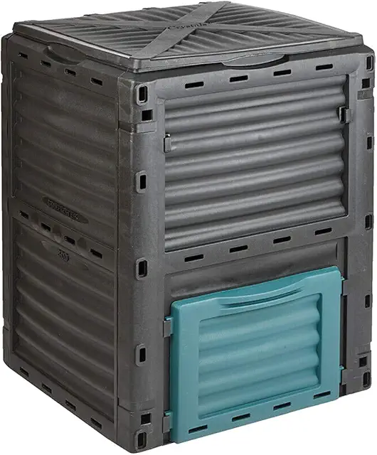 300L Outdoor Nature Mill Composter - Eco-Friendly Garden Waste Converter