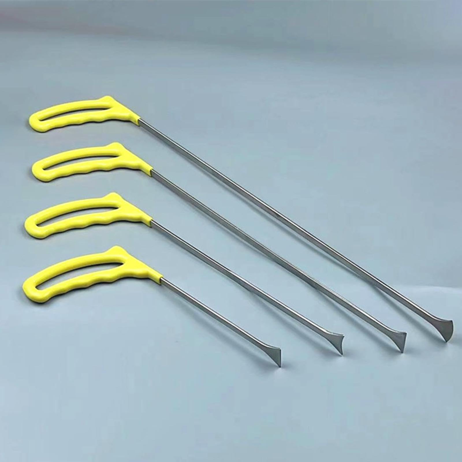 4 Stück Car Entfernung Edelstahl Reparatur Rods Karosserie Werkzeug Funktion Lackfreie Ausbesserung für Autowerkstatt Heimgebrauch Mobile Reparat, 4 Stück
