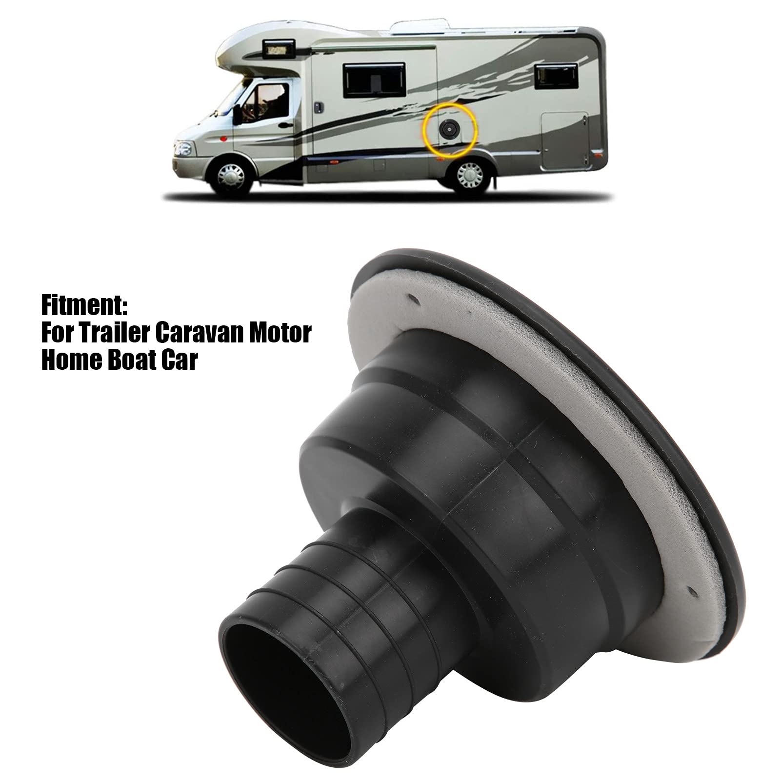 Tappo Serbatoio Acqua Per Camper - Con 2 Chiavi, Ingresso A Gravità, Per Caravan E Rimorchi - Foto 9