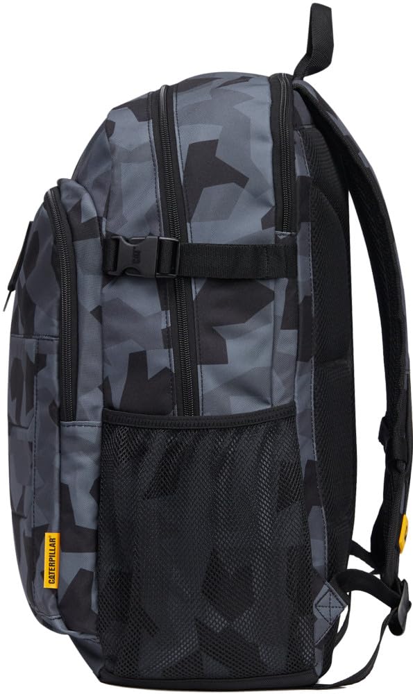 Caterpillar CAT Millennial Classic 84055-676 - Mochila grande de 31 l para hombre y mujer, mochila impermeable para portátil y accesorio de estilo de vida, color negro y gris