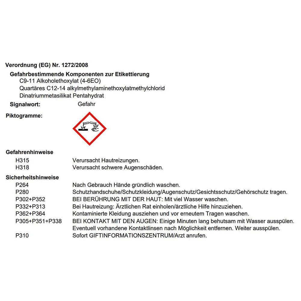 YOU.S Premium Care Industriereiniger Allzweckreiniger Bodenreiniger Konzentrat - 10x 1000 ml