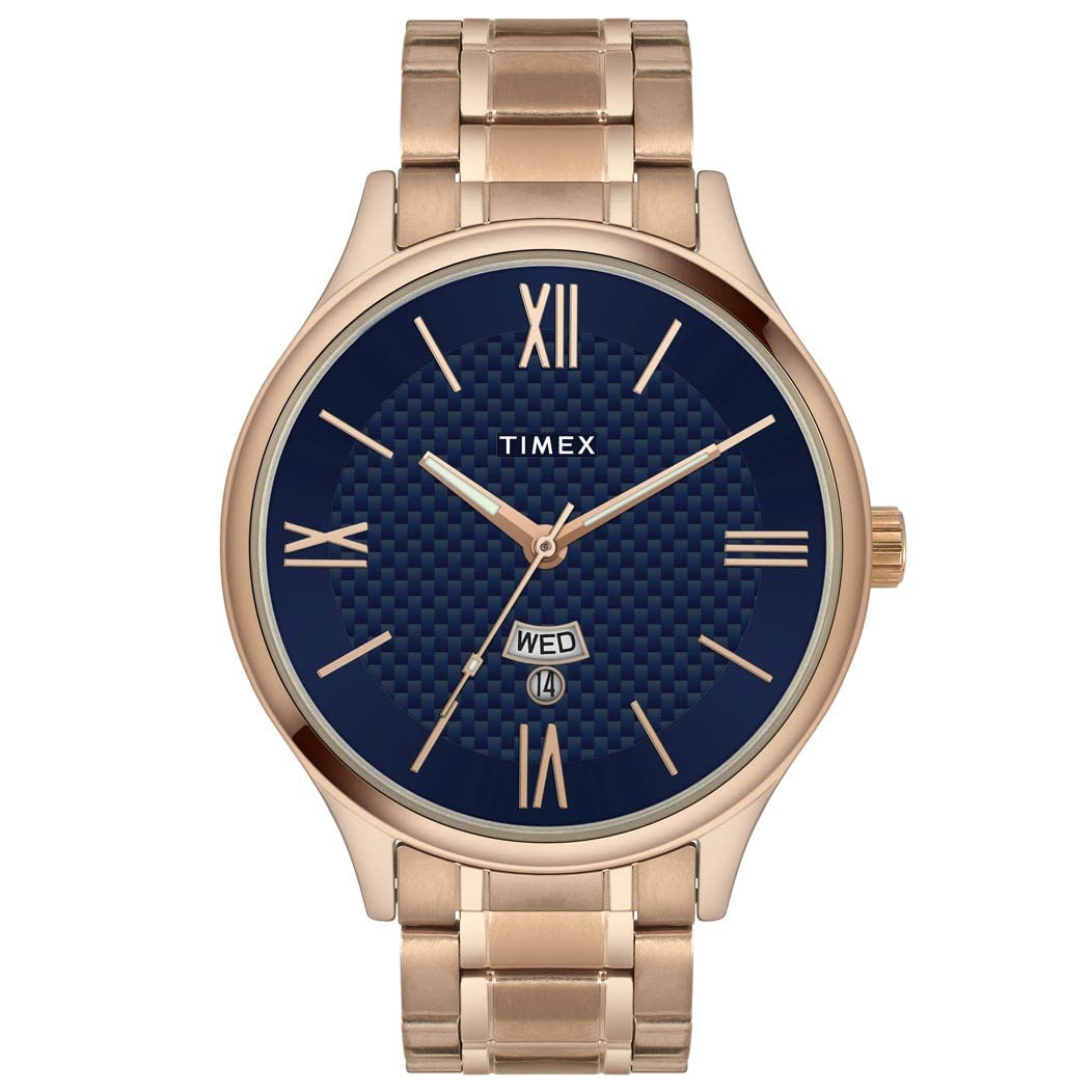 TIMEX Stainless Steel Unisex Analog Blue Dial PairS Watch - Tw00Pr284 (B0BQM2G571) Amazon Price History, Amazon Price Tracker
