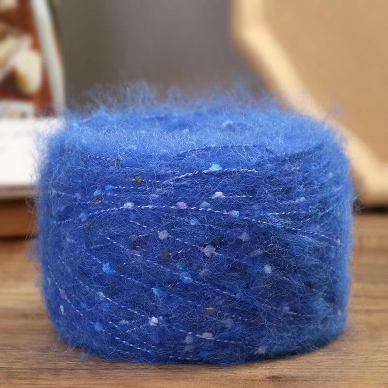 4/6/8/10 Piezas de Hilo de Lana de 100 g, Suave y Colorido, para Tejer a Mano, para Tejer suéteres, Bufandas, Gorros y chales de Ganchillo
