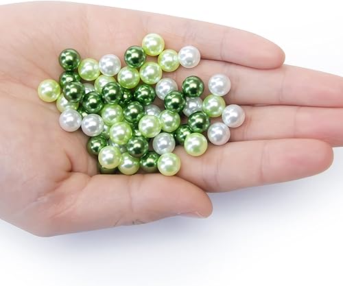 Miniatura 9 de Niziky 500 perlas de 0.236 pulgadas sin agujero, perlas sueltas de color oscuro sin agujeros, perlas redondas sin agujero, perlas para manualidades,