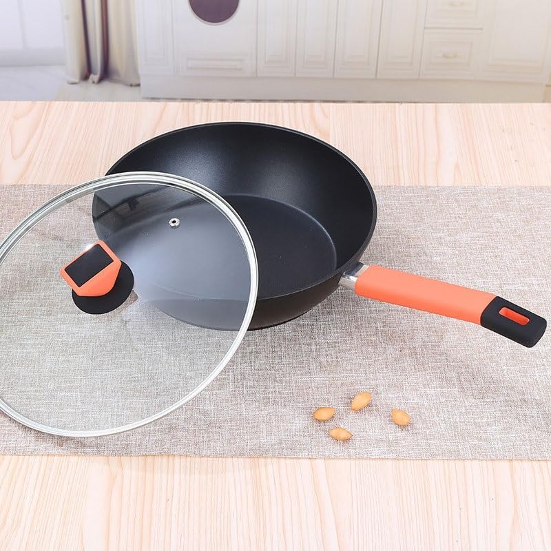 5Piece Non Stick Aluminum Cookware Set for Home Kitchens Compatible with Various Oven Types