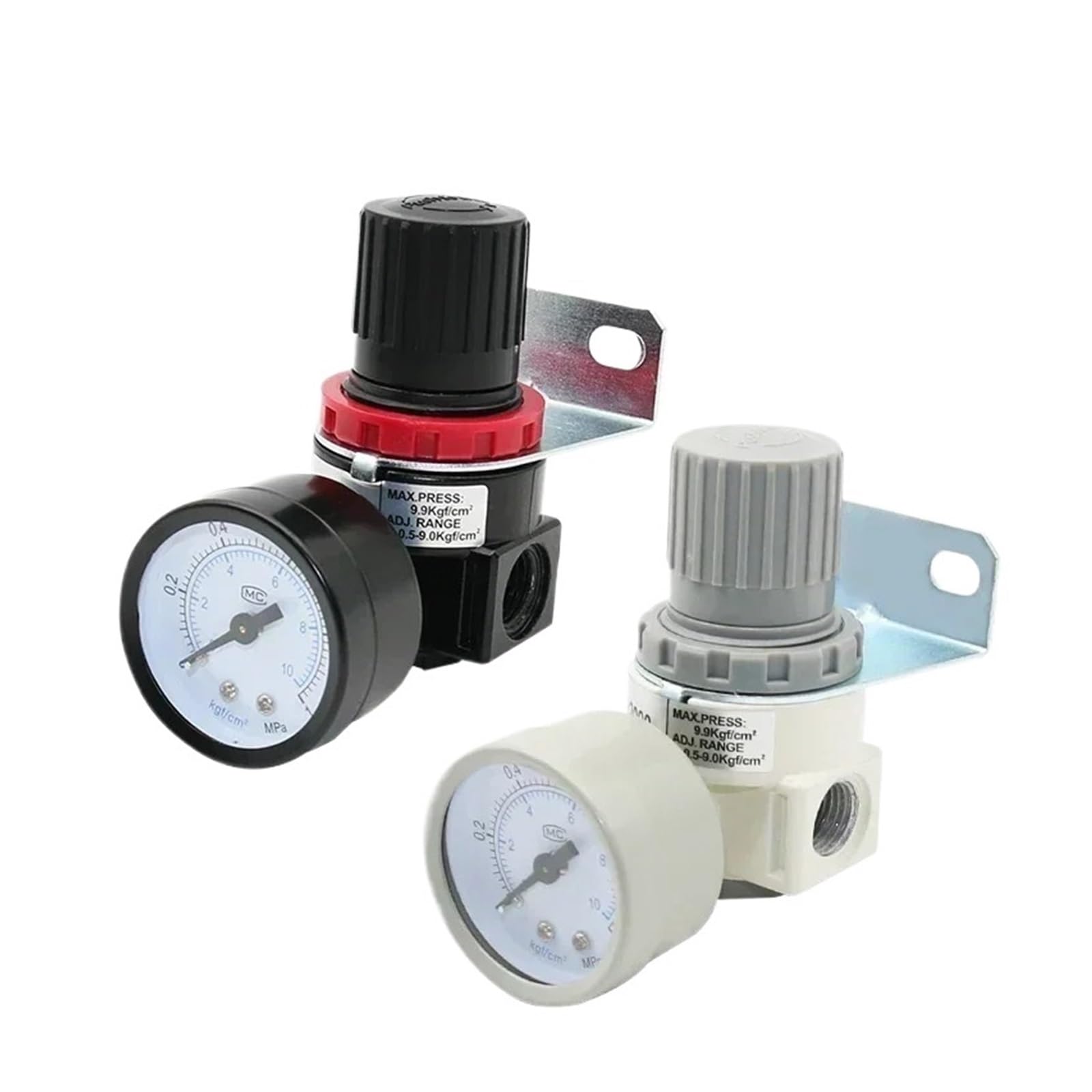 AR2000 1/4 "gwintowany pneumatyczny kompresor powietrza regulator ciśnienia reduktor ciśnienia 4mm 6mm 8mm 10mm 12mm złącze Akcesoria (AR2000, Fliter w 12mm)