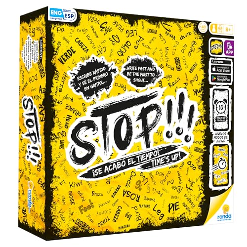 Stop Word Category Juego de Mesa Familiar Ages 8+ miniatura 1