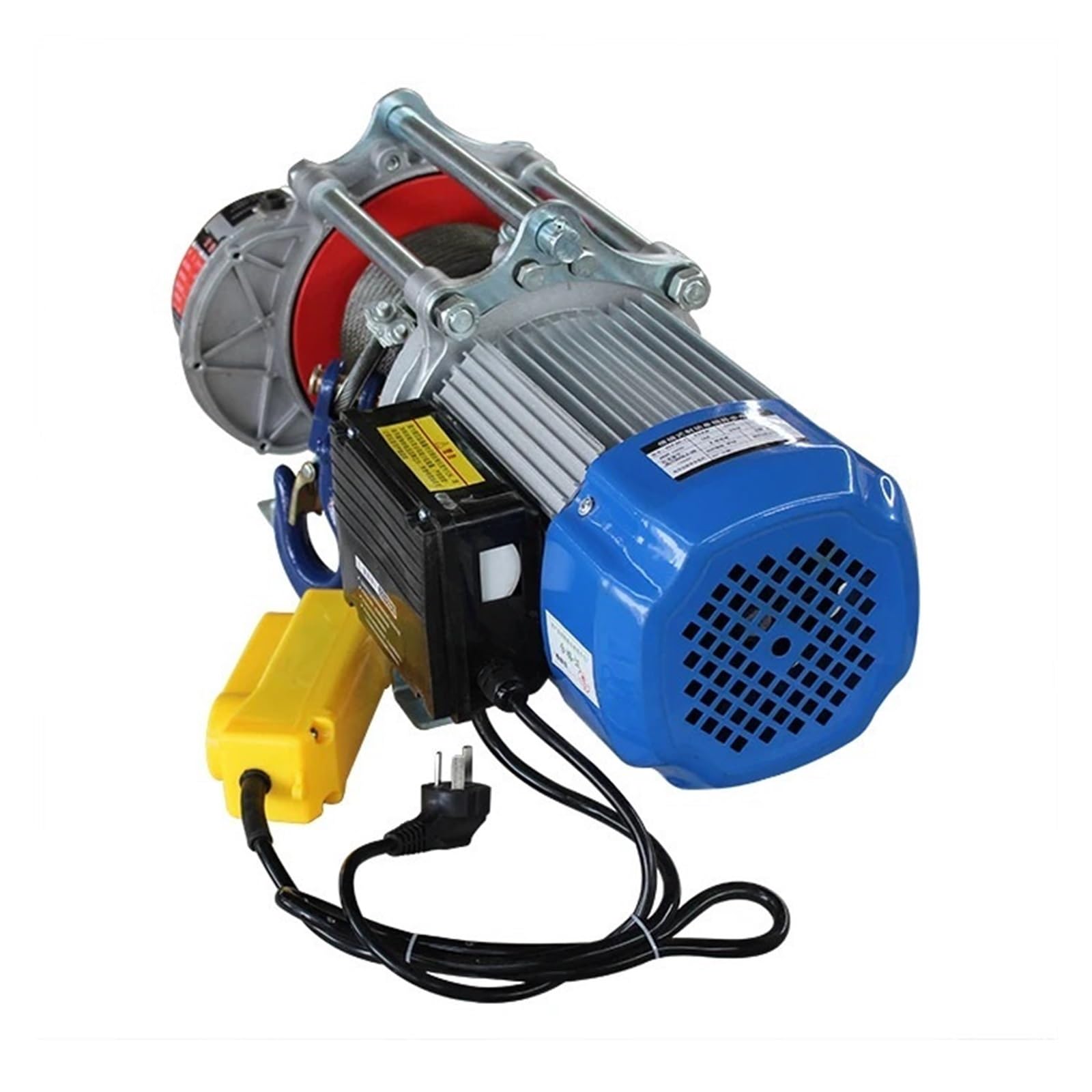 Elektrischer Hebezeug, 1000 Kg, 220 V, 50 Hz, 60, Hubhöhe 30–100 M, Kabelziehen, Drahtseil Elektrischer Hebezeug-Stützarm flaschenzug