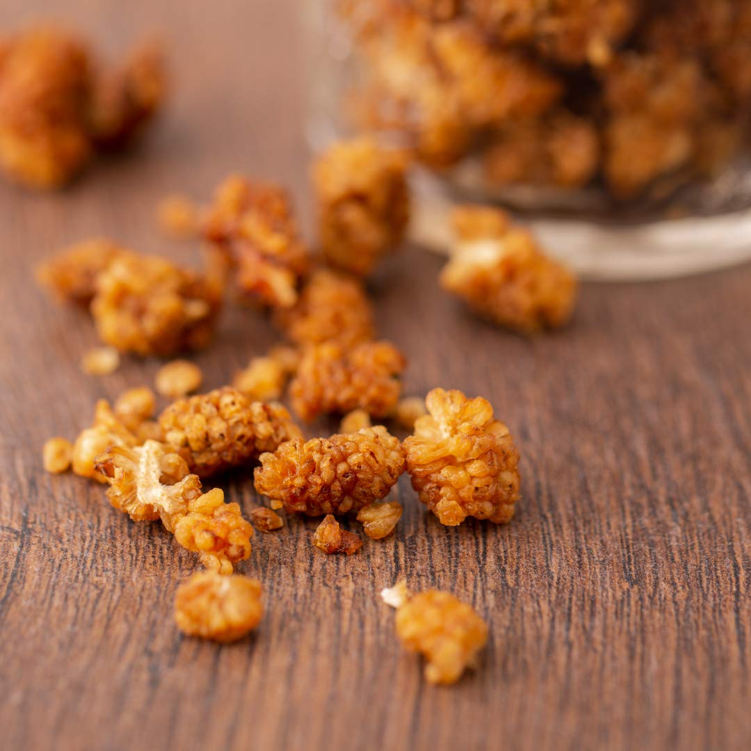 süssundclever.de® Bio Maulbeeren - weiß | 5 kg (5 x 1 kg) | 100% naturbelassen | plastikfrei und ökologisch-nachhaltig abgepackt