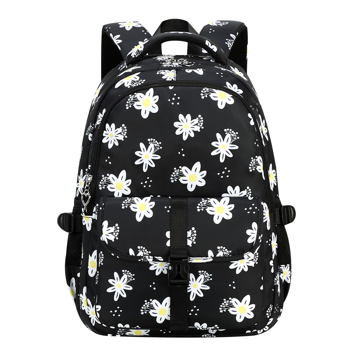 Peuignao Mochila Escolar Niña Adolescente Chica Mochilas Escolares Niña Adolescentes Mochila Colegio Primaria Juvenil Mochila Cole School Bag Mochila Escuela Universidad Mochilas Instituto Juveniles Negro