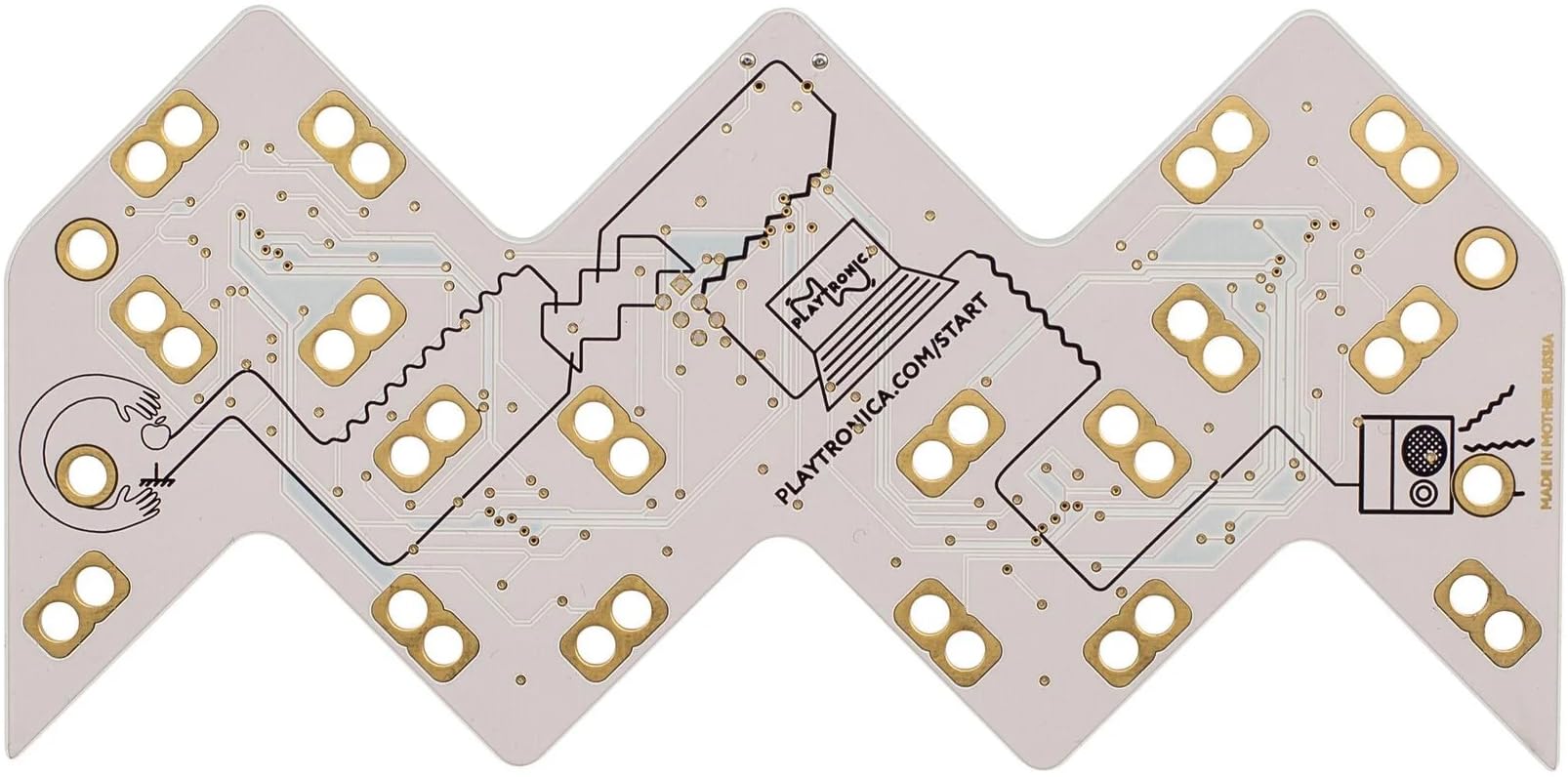 Playtronica MIDI-CONTROLLER PLAYTRON (controlla strumenti software, fino a 16 oggetti, espressione creativa, latenza impercettibile, portatile, connessione USB, borsa), nero