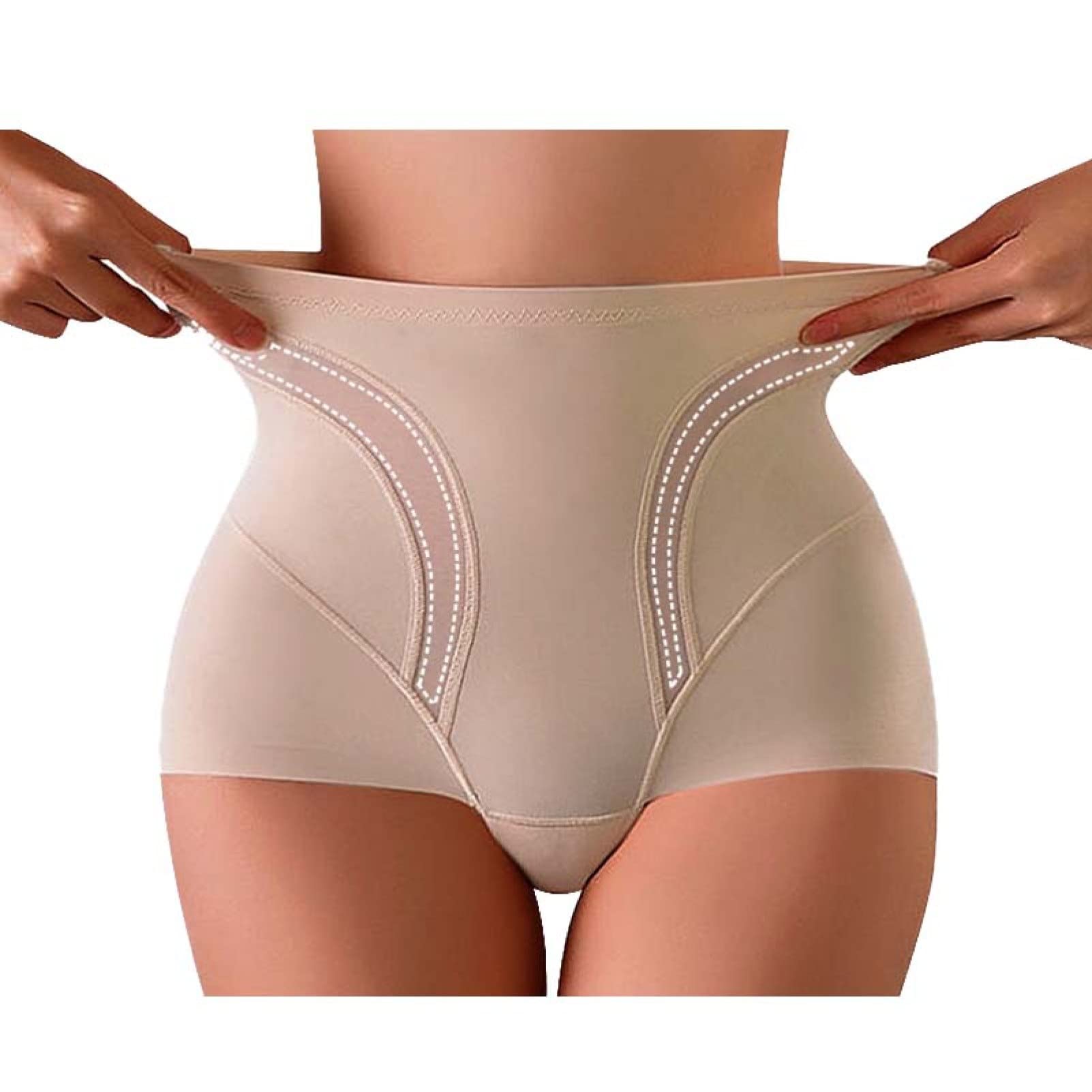 Bragas con Control de Barriga para Mujer, Ropa Moldeadora de glúteos, Pantalones Cortos de Estiramiento Alto, Entrenador de Cintura de Adelgazamiento sin Costuras, Moldeador de Cuerpo