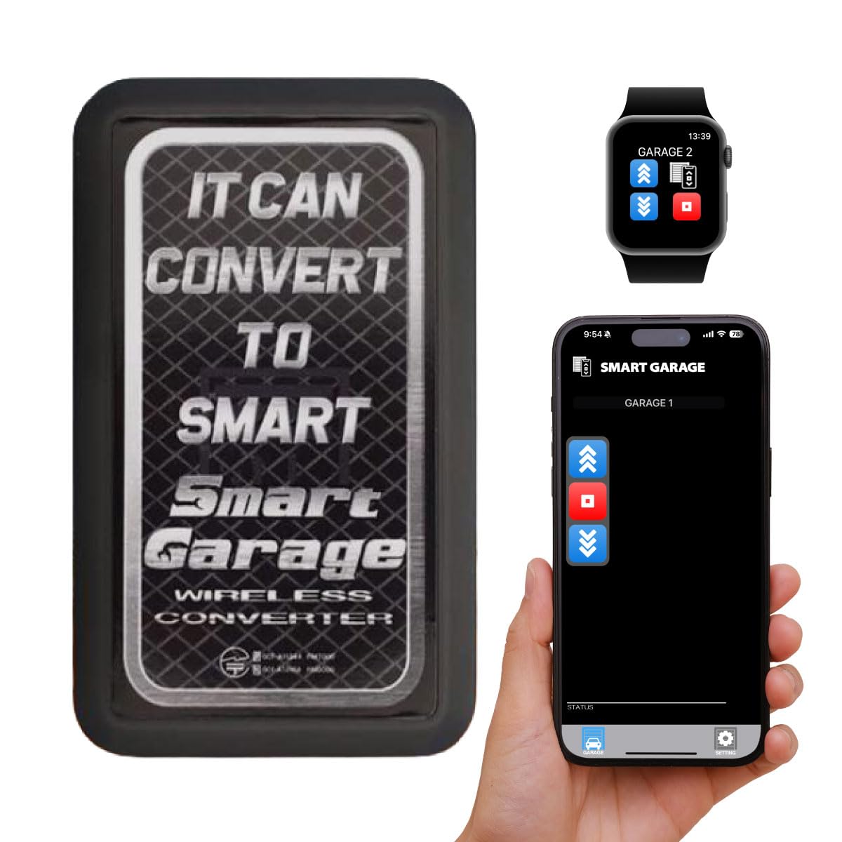 Amazon.co.jp: スマートガレージ 電動シャッター ワイヤレス