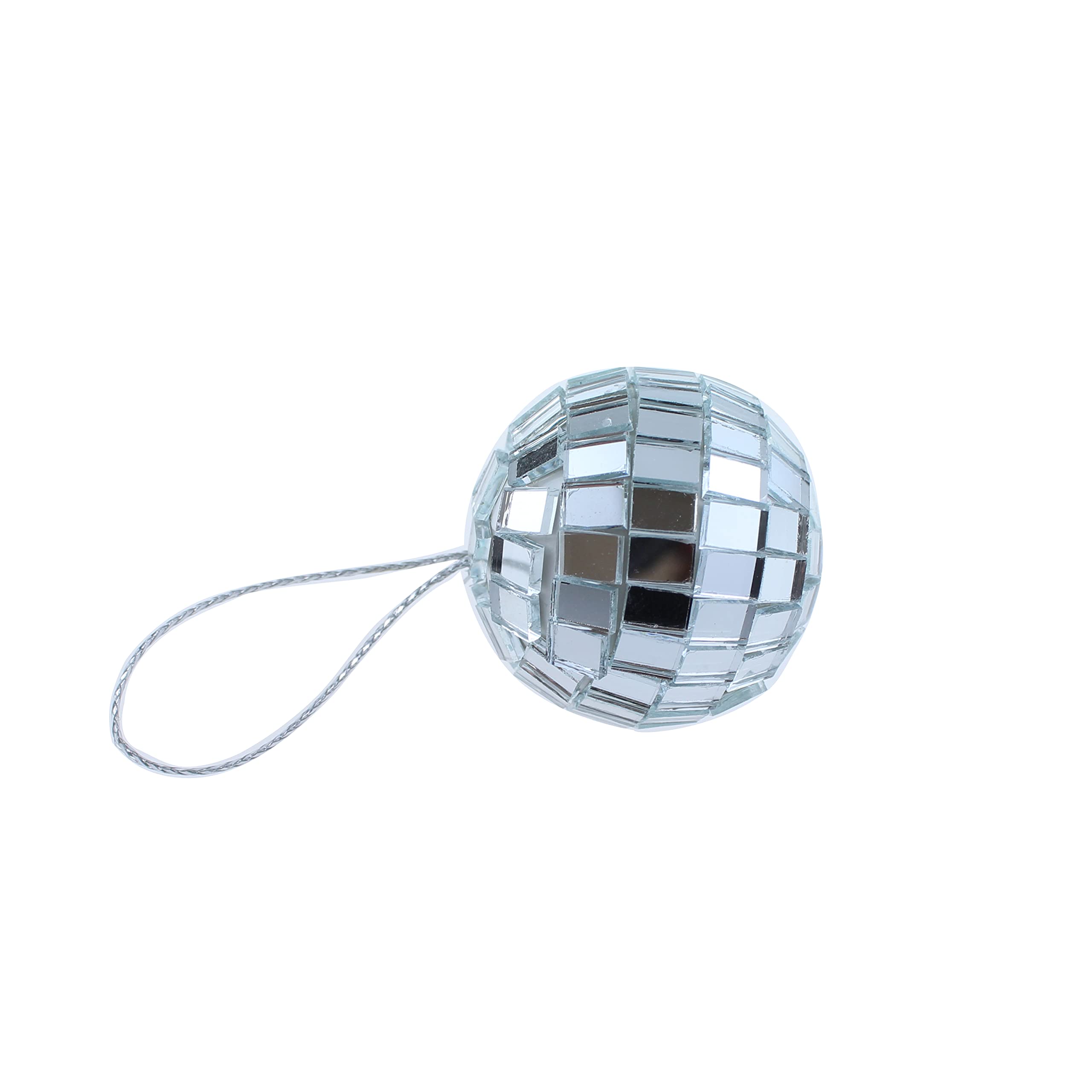 TAODAN 12PCS 1.2inch Mirror Disco Balls Disco Ball Decoration Hanging Mirror Ornament Mini Disco Ball Party Decoration Small Disco Balls Valentines Tree Decorations for Wedding