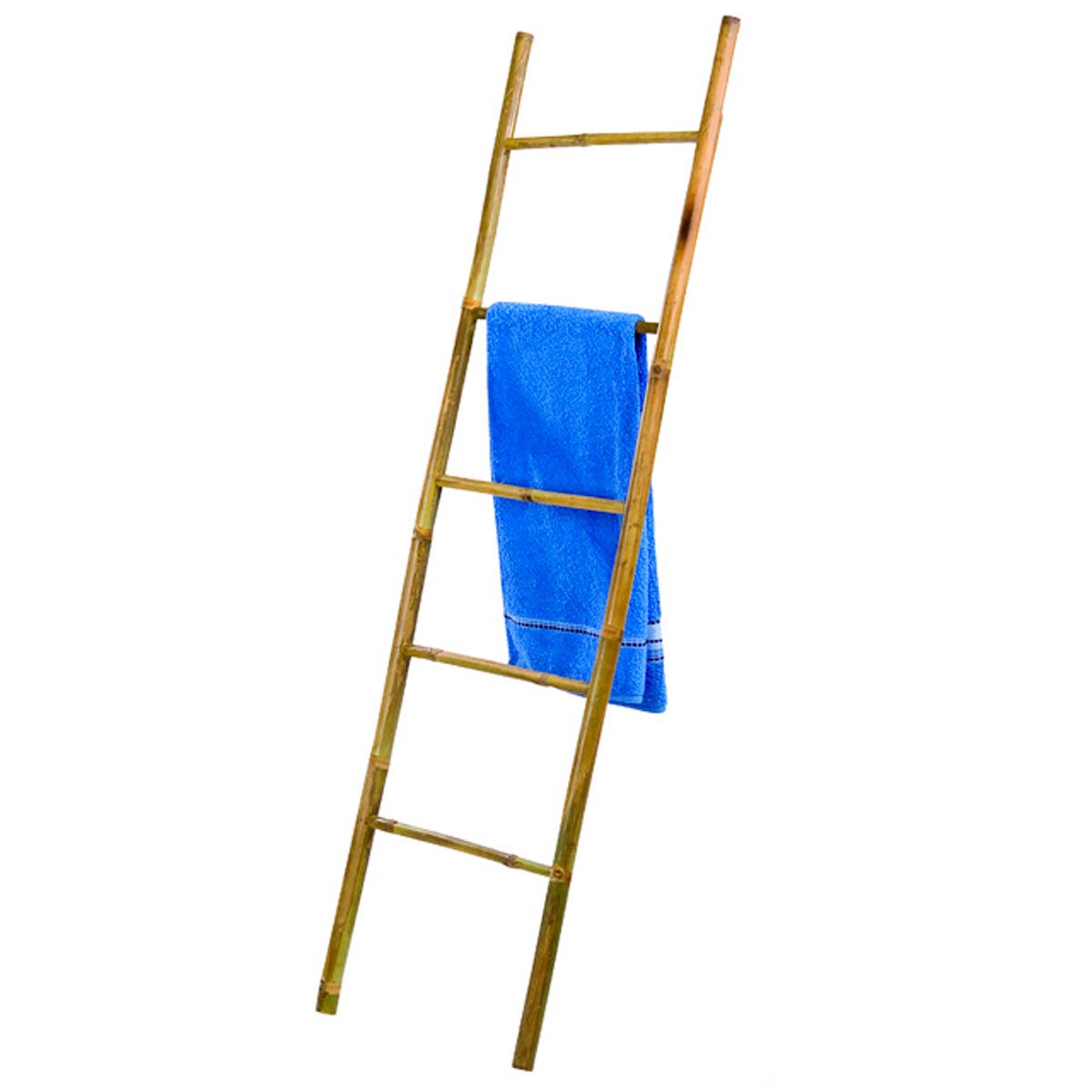 Echelle Porte-serviettes Bambou Et Métal Equipstore Création