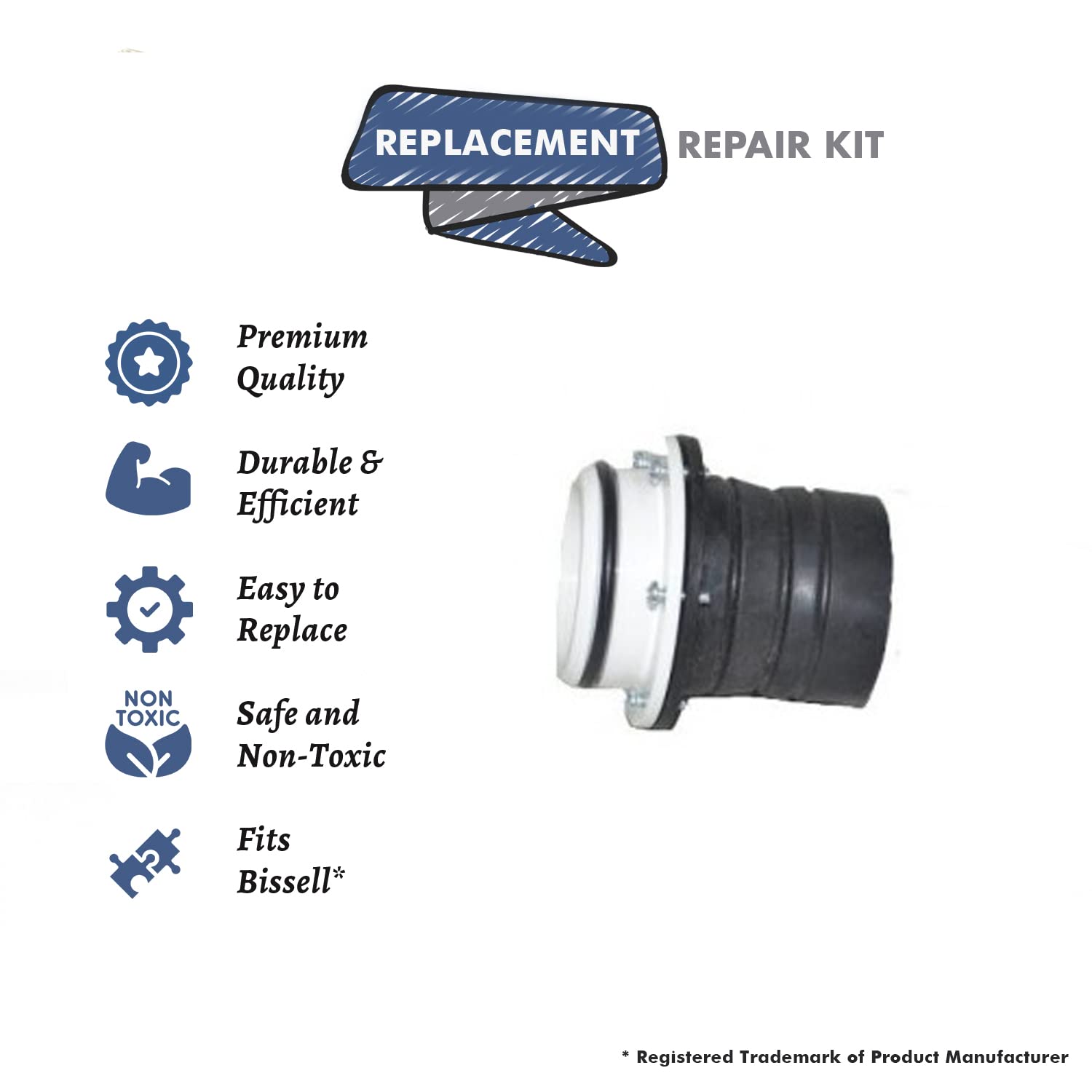 Replacement Part For Hide-a-Hose Vacuum Cleaner Valve Repair Kit # compare to part HS4000V-SKIT