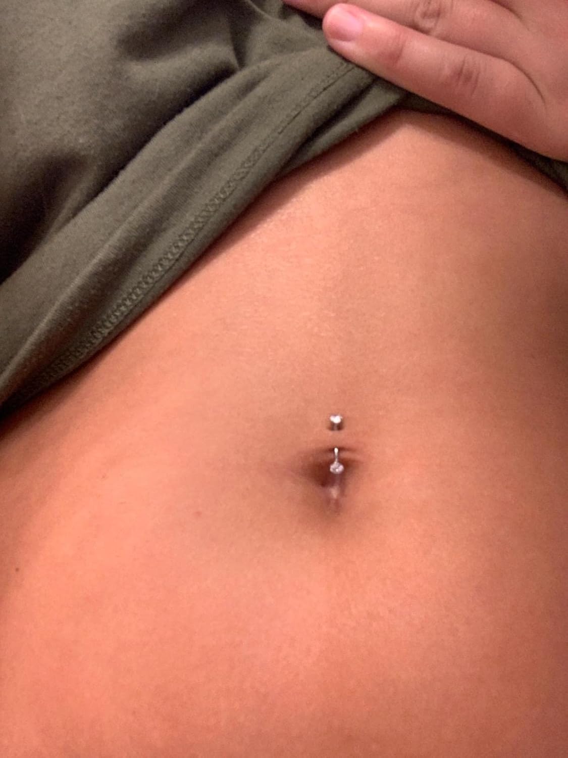 AVYRING 16g Rook Piercing Jewelry Gold Silver Eyebrow Rings Curved Barbell Daith Earrings for Women Horseshoe Septum Hoop Helix Earrings Surgical Steel Belly Button Rings Vertical Labret Lip Jewelry - Image 5