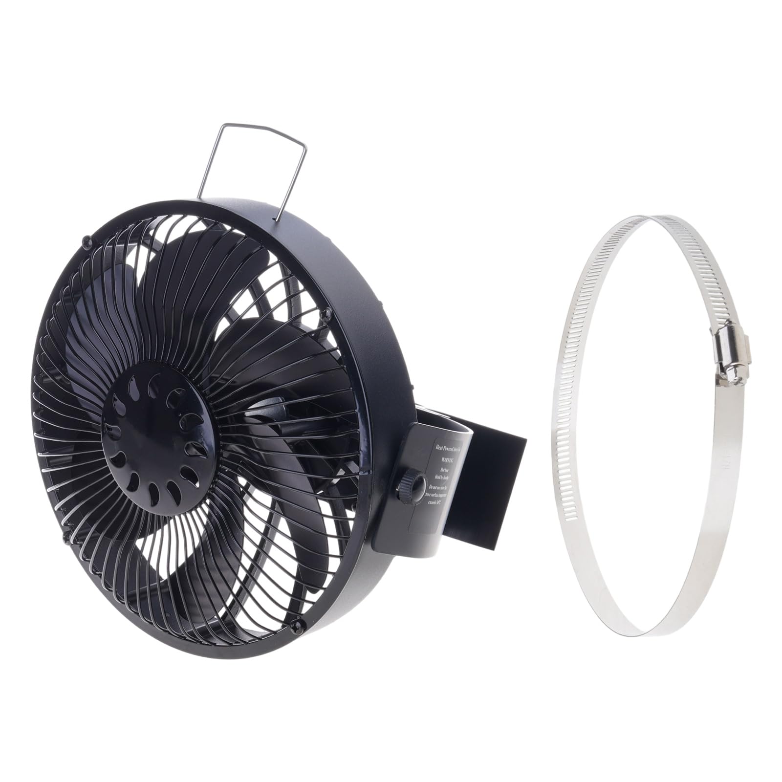 Wood Stove Fan Heat Powered Wood Burning Stove Fan, Home Fireplaces Efficient Heat Distribution Fireplaces Powered