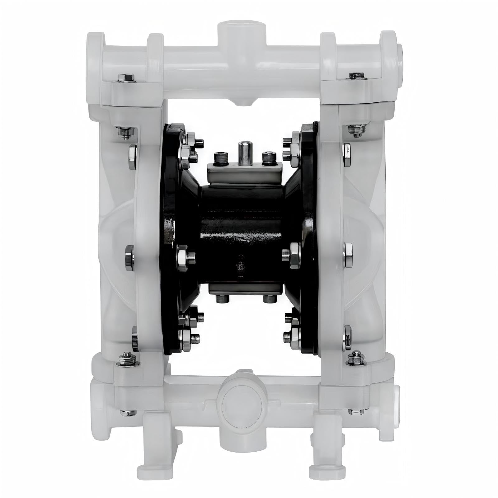 QBY15 lastic Air Operated Double Diaphragm Transfer Pump,Sturdy & Leak-Proof Construction