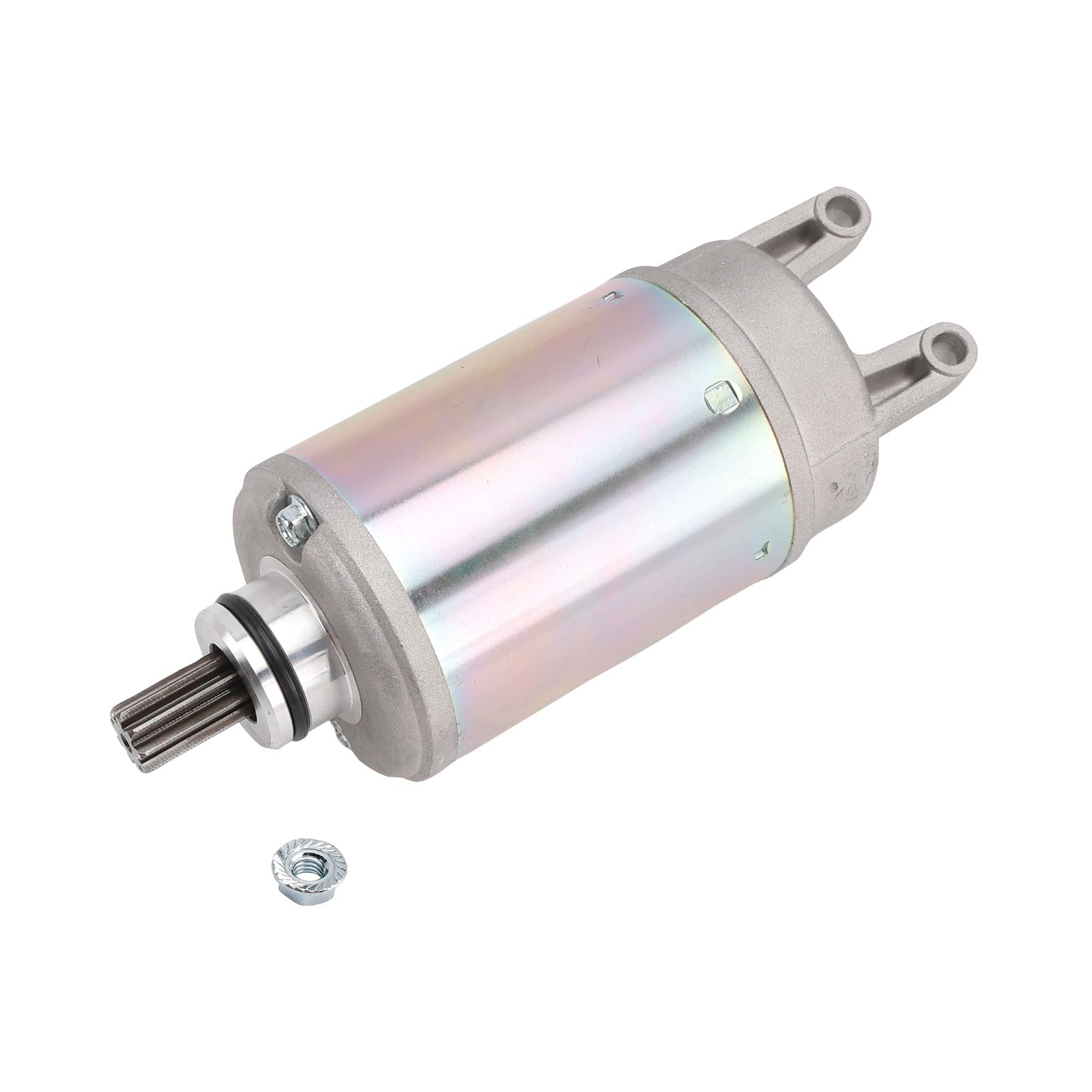 MAD HORNETS Starter Motor 9 Tooth Adatto per Suzuki GSX400 1982-1999 GS650G GS650GL GS650GT 1981-1983 GSX250 1982-1983 31100-43400 31100-43401 31100-44110 31100-30B00-H17