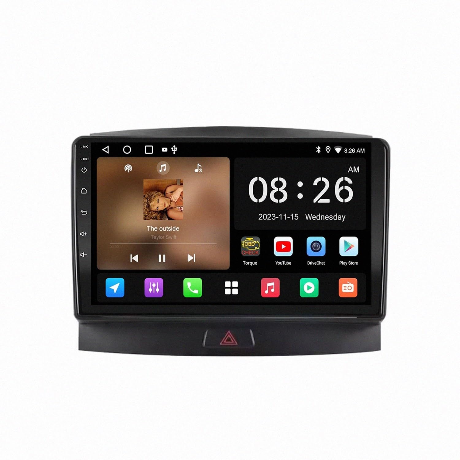 Navegación de video del automóvil para evitar multas usando manos libres Bluetooth 8