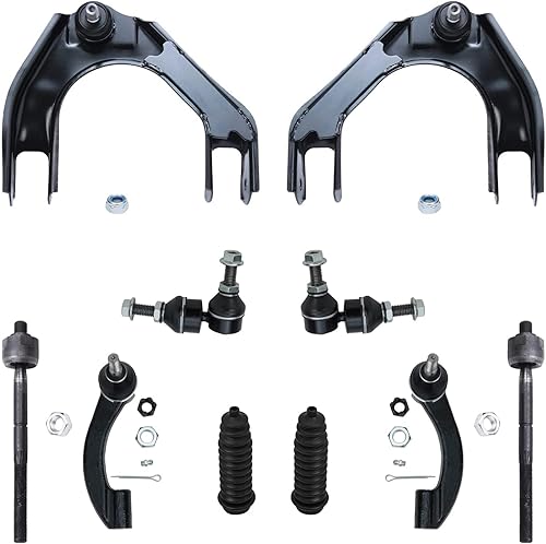 Miniatura 215 de Detroit Axle - Kit de suspensión frontal de 10 piezas para Ford Ranger Mazda B2300 B2500 B3000 B4000, 2 brazos de control superiores, 2 rótulas