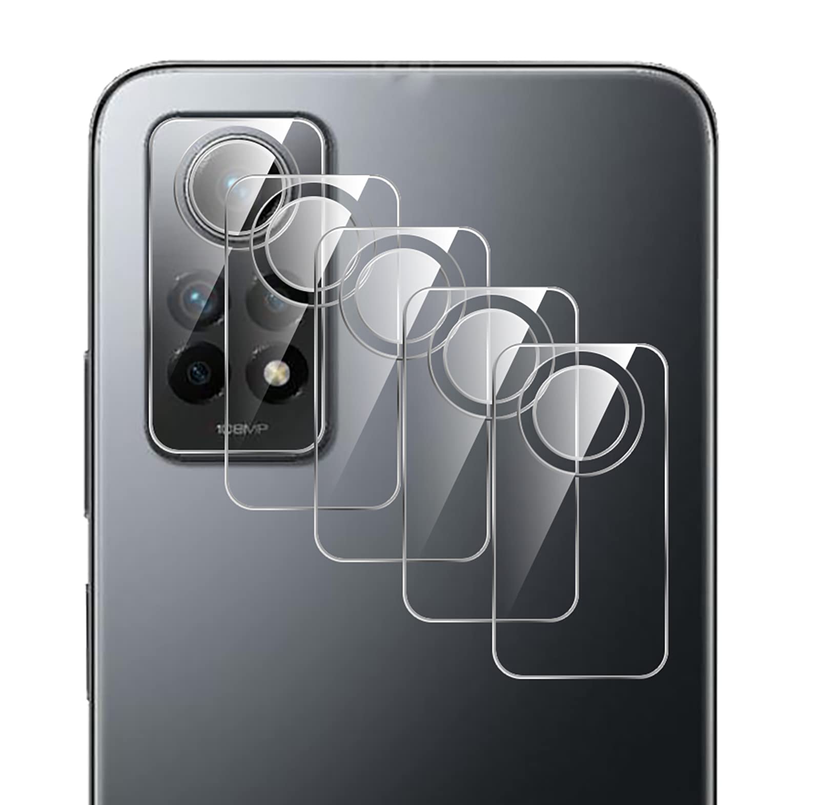 GIOPUEY 3 Pezzi Pellicola Fotocamera Compatibile con Xiaomi Redmi Note