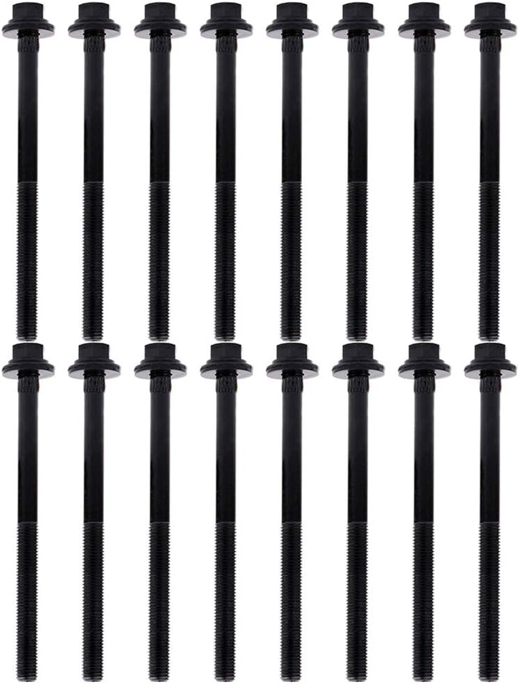 ECCPP Engine Replacement Head Bolts Set for Dodge for Chrysler 2.7L V6 DOHC 24V 1998-2010 Cylinder Head Bolt Kits